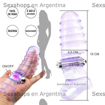 Guante Scutum estimulador femenino con vibrador